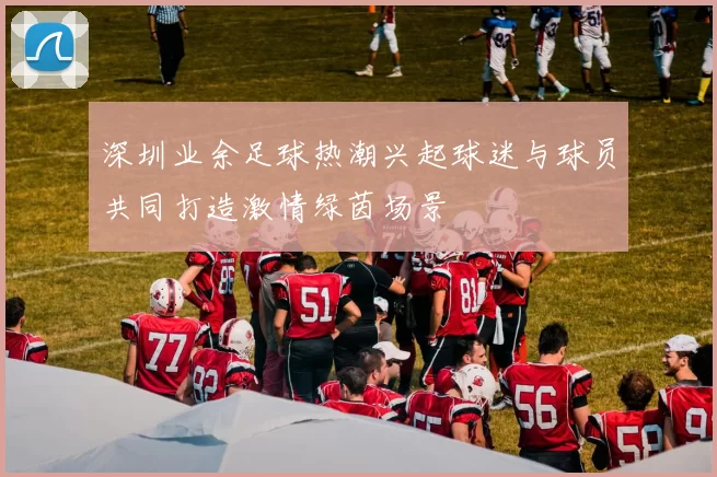 深圳业余足球热潮兴起球迷与球员共同打造激情绿茵场景